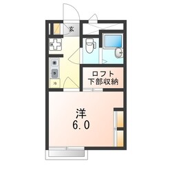 レオパレス別府Ⅰの物件間取画像